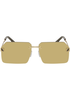 Fendi Gold Sky Sunglasses