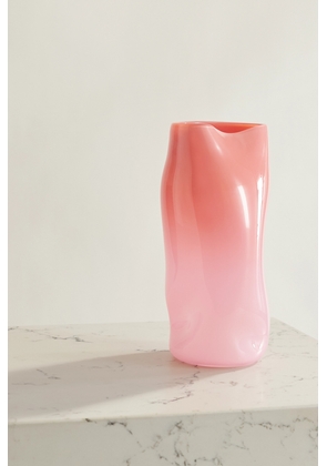 VANDEROHE CURIO - + Net Sustain Large Dégradé Glass Vase - Pink - One size