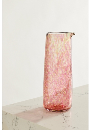 VANDEROHE CURIO - + Net Sustain Large Glass Jug - Pink - One size