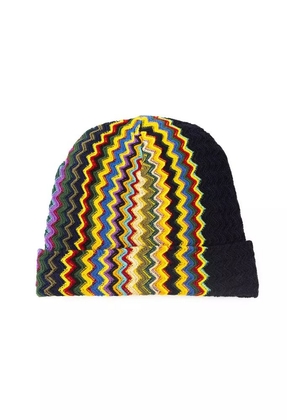 Missoni Geometric Fantasy Wool Blend Hat - Unisex