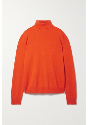 The Row - Ciba Cashmere Turtleneck Sweater - Orange - x small,small,medium,large,x large