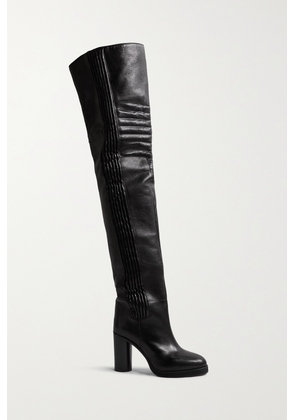 Isabel Marant - Laelle Leather Over-the-knee Boots - Black - FR36,FR37,FR38,FR39,FR40,FR41