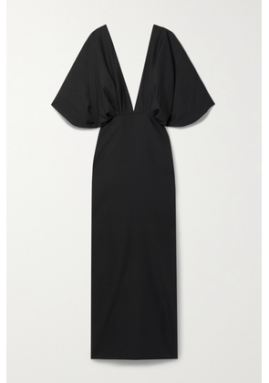 The Row - Abinhav Wool And Mohair-blend Gown - Black - x small,small,medium,large,x large