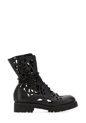 Guidi Ankle Boot With Cut Out Details