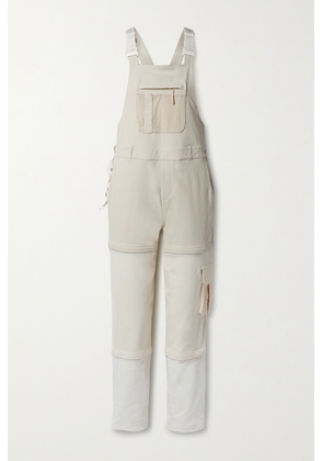 OUTDOOR VOICES - Rectrek Convertible Terrastretch Overalls - Off-white - x small,small,medium,large,x large