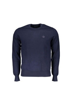 North Sails Eco-Conscious Crew Neck Sweater in Blue - XL