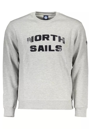 North Sails Gray Cotton Sweater - S