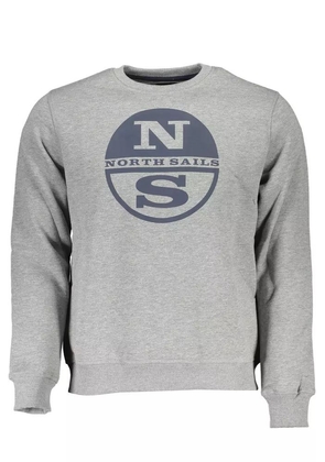 North Sails Gray Cotton Sweater - L