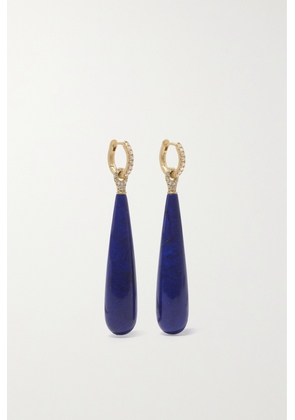 Irene Neuwirth - 18-karat Gold, Lapis Lazuli And Diamond Earrings - Blue - One size