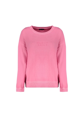 North Sails Pink Cotton Sweater - S