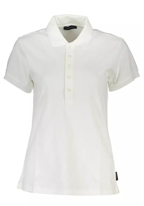 North Sails White Cotton Polo Shirt - XS