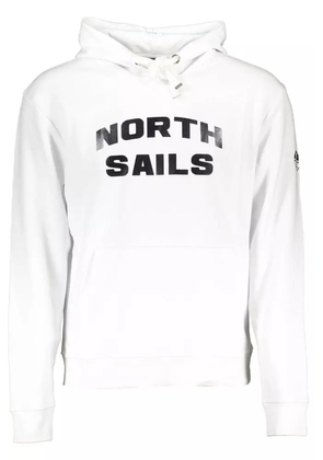 North Sails White Cotton Sweater - L