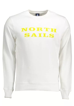 North Sails White Cotton Sweater - M
