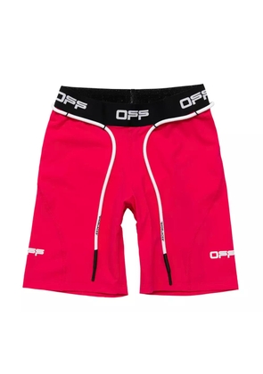 Off-White Pink Polyester Short - XS