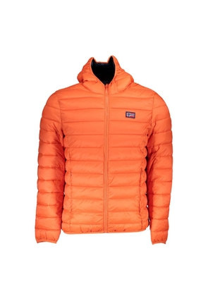 Norway 1963 Vibrant Orange Hooded Polyamide Jacket - M