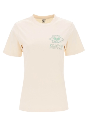 ny racquet club t-shirt - XS Beige