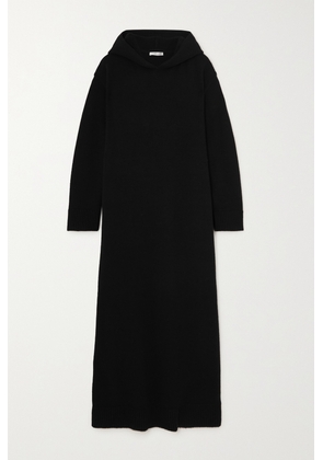 The Row - Ieva Hooded Cashmere Maxi Dress - Black - XS/S,M/L