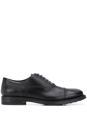 Tod's leather Oxford shoes - Black