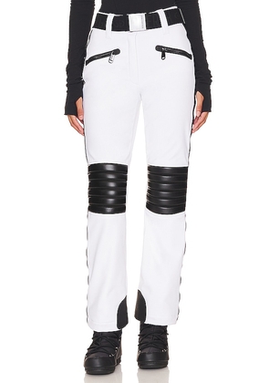 Goldbergh Rocky Ski Pants in White. Size 34, 36, 38, 42.