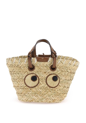 Anya Hindmarch paper eyes basket handbag - OS Neutro