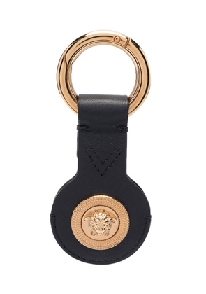 Versace Medusa plaque keychain - Black