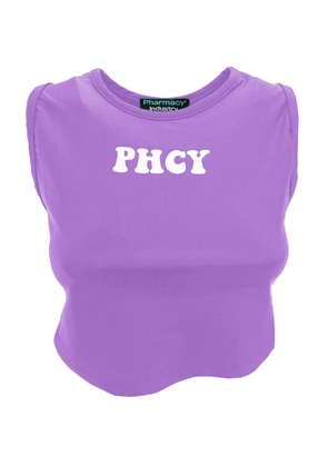 Pharmacy Industry Purple Polyamide Tops & T-Shirt - L