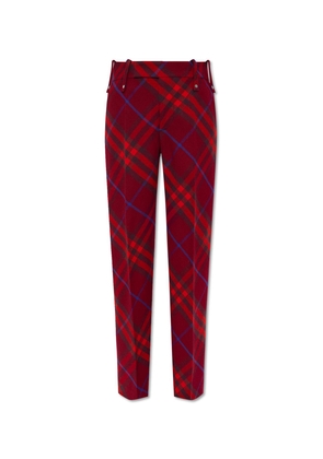 Burberry Checked Trousers