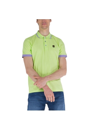 Refrigiwear Green Cotton Polo Shirt - S