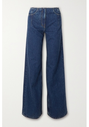 Givenchy - Distressed Mid-rise Flared Jeans - Blue - FR34,FR36,FR38,FR40,FR42,FR44