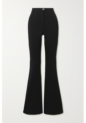 Givenchy - 4g Belted Jersey Flared Pants - Black - x small,small,medium,large,x large