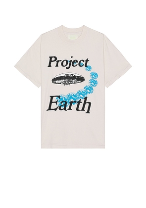 CRTFD Project Earth Tee in Nude. Size M, S, XL/1X.