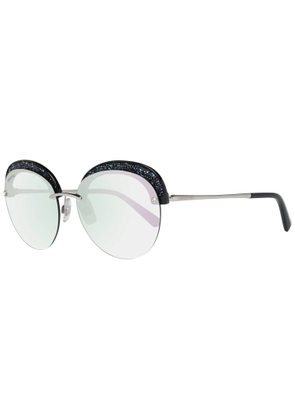 Swarovski SK0256 Mirrored Butterfly Sunglasses