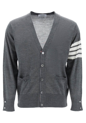 Thom Browne merino wool 4-bar cardigan - 1 Grey