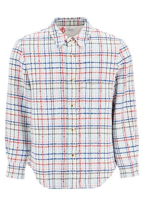 Thom browne multicolor gingham tweed shirt jacket - 1 Multicolor