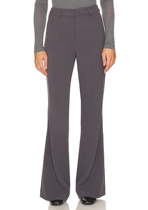 Bardot Halifax Slim Flare Pant in Charcoal. Size 12, 2, 4, 6, 8.