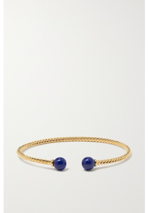 David Yurman - Solari 18-karat Gold Lapis Lazuli Cuff - Blue - One size