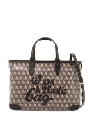 Anya Hindmarch tote bag i am a plastic bag with - OS Brown