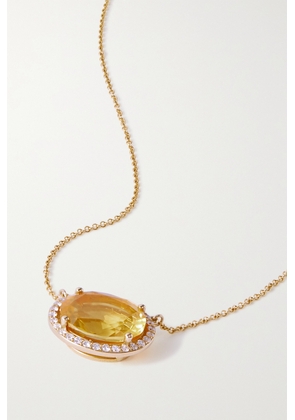 JIA JIA - Oak 18-karat Gold, Opal And Diamond Necklace - One size