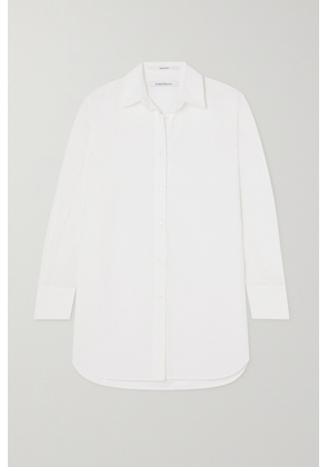 Another Tomorrow - + Net Sustain Oversized Organic Cotton Shirt - White - x small,small,medium,large,x large