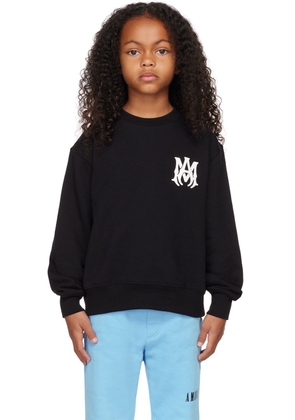 AMIRI Kids Black Bonded Sweatshirt