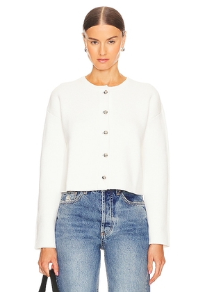 CAMI NYC Hara Cardigan in White. Size S, XL.