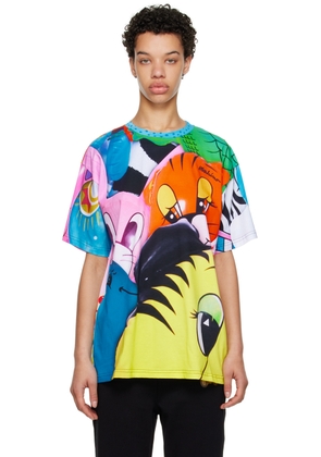 Moschino Multicolor Inflatable Animals T-Shirt