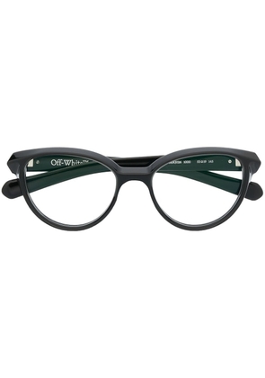 Off-White Eyewear Optical Style 26 cat-eye glasses - Black