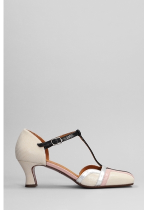 Chie Mihara Valai 44 Pumps In Beige Leather