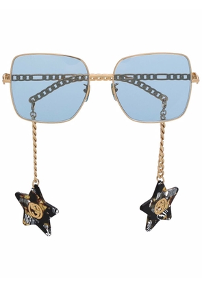 Gucci Eyewear GG0724S square-frame sunglasses - Gold