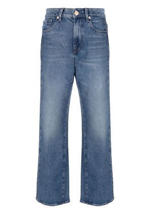 7 For All Mankind mid-rise straight-leg jeans - Blue