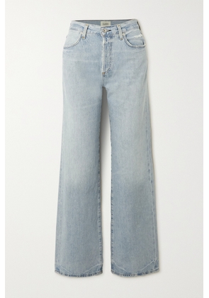 Citizens of Humanity - + Net Sustain Annina High-rise Wide-leg Organic Jeans - Blue - 23,24,25,26,27,28,29,30,31,32,33