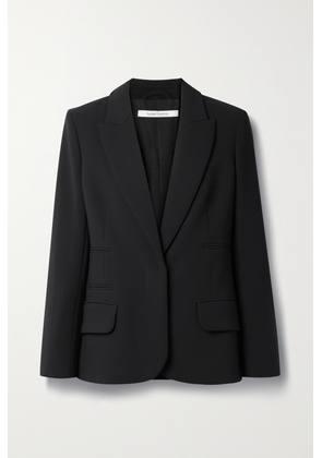 Another Tomorrow - + Net Sustain Wool-blend Crepe Blazer - Black - IT36,IT38,IT40,IT42,IT44,IT46,IT48