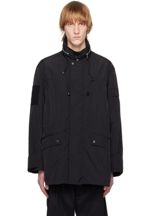 Th products Black Hooded Jacket