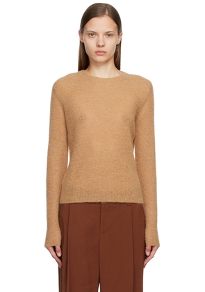 Vince Brown Brushed Sweater